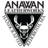 Anawan Leatherworks maker's mark buckhead logo Rehoboth Massachusetts Handcrafted leather goods custom made bespoke